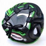 Детский боксерский шлем Twins Special (HGL-3 TW2 black-green)